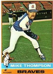 1976 Topps Baseball Cards      536     Mike Thompson